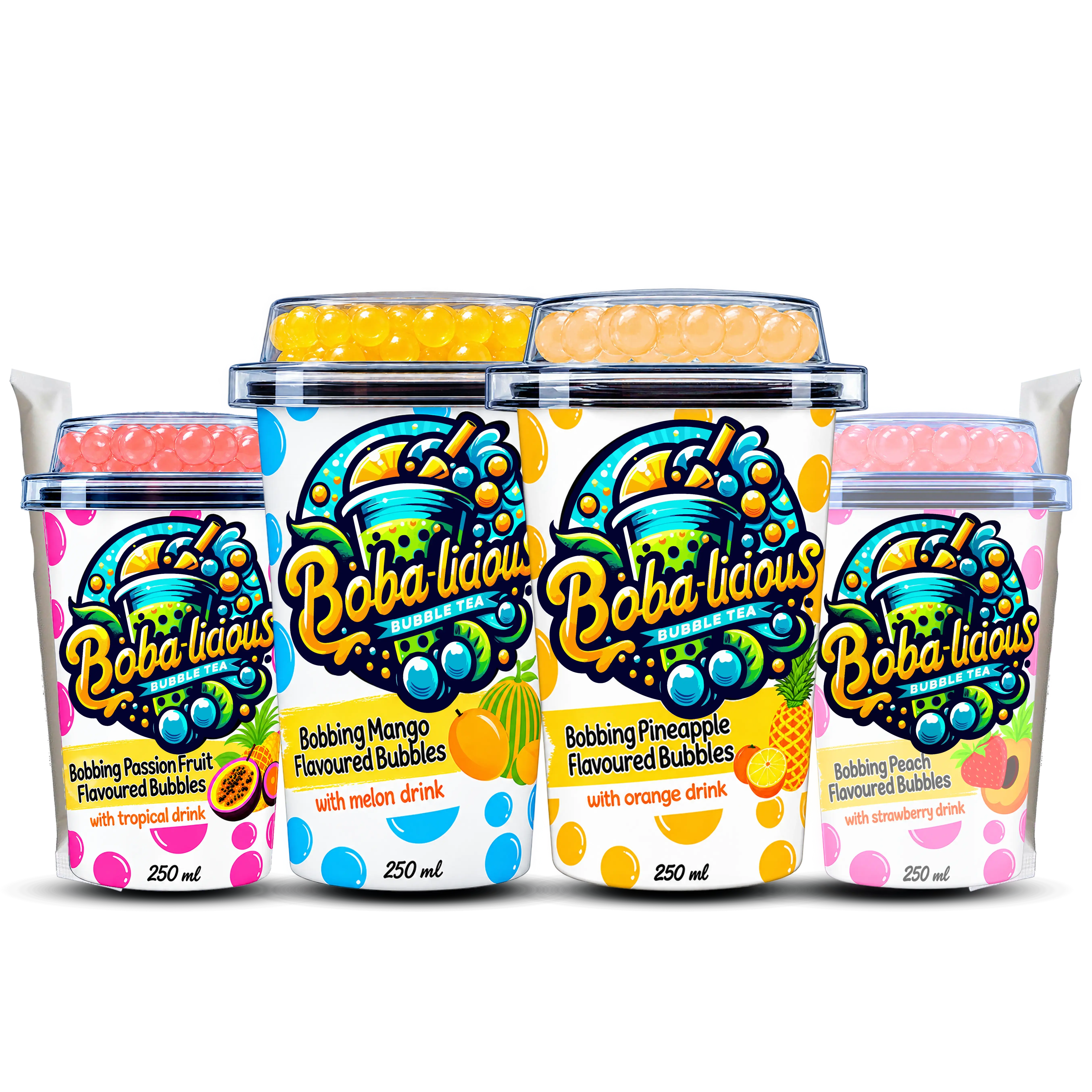 Bobalicious 250ml Cups